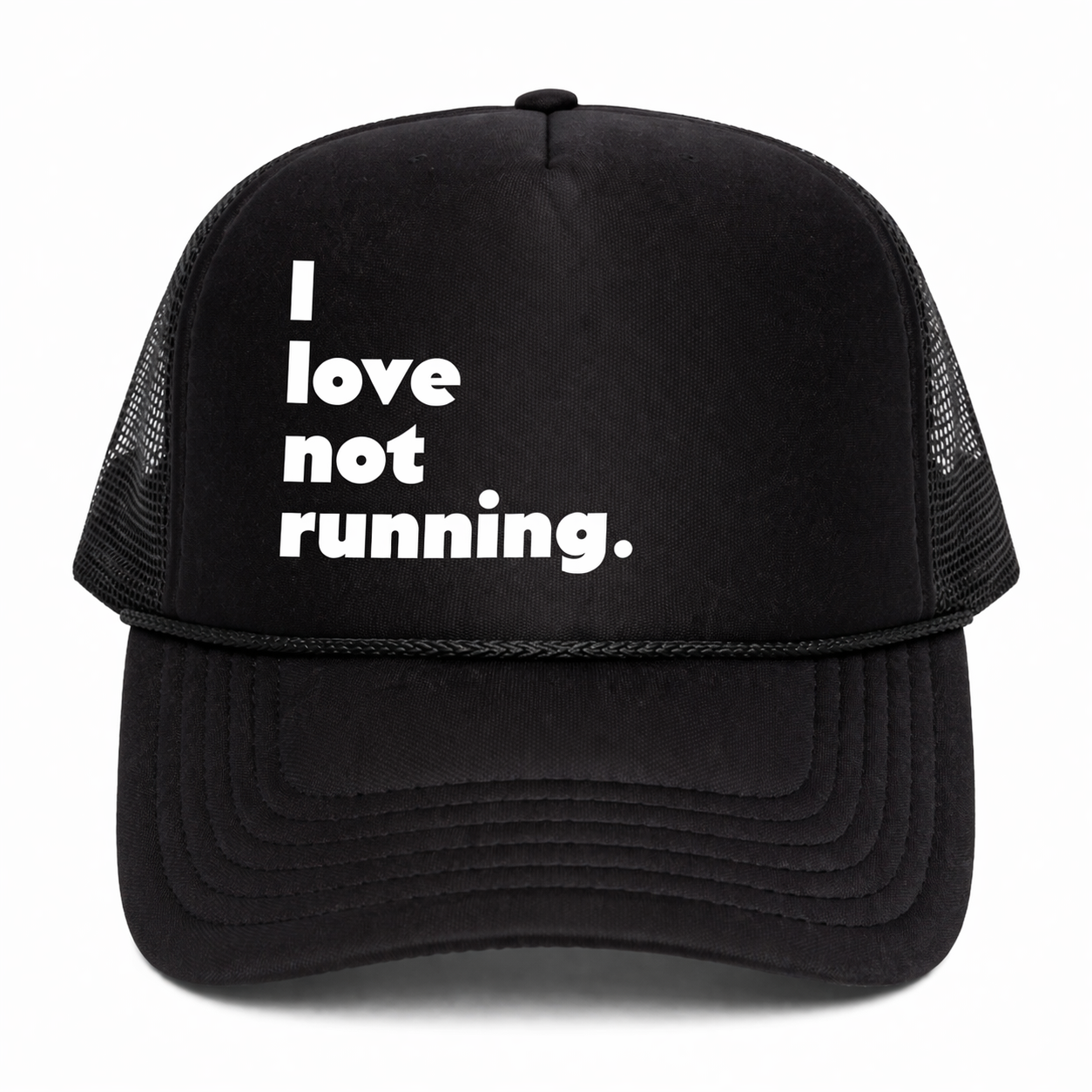 I love not running.