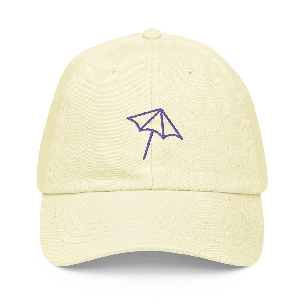 Pastel Baseball Hat with Beach Umbrella