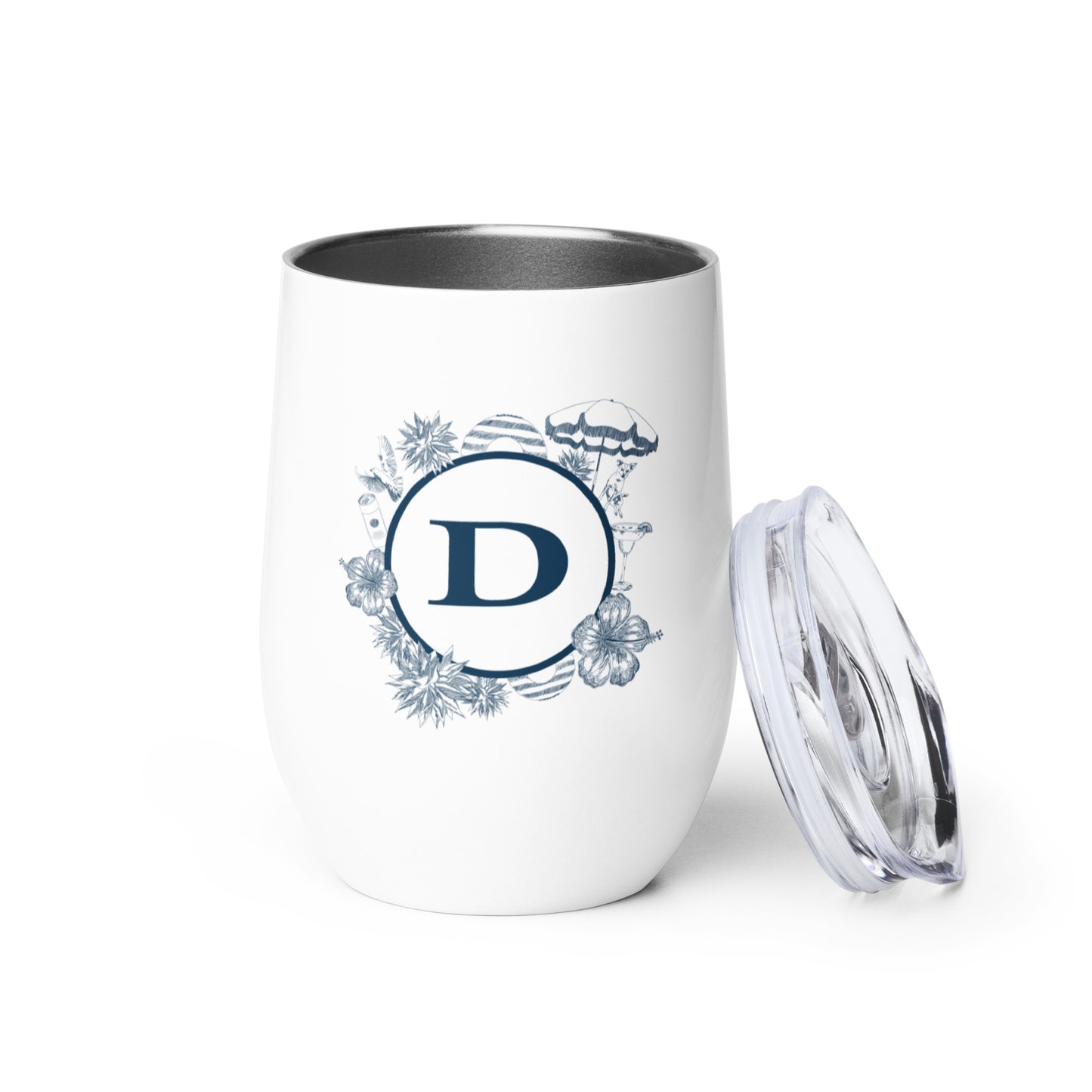 Dunks Swim Club Wine Tumbler
