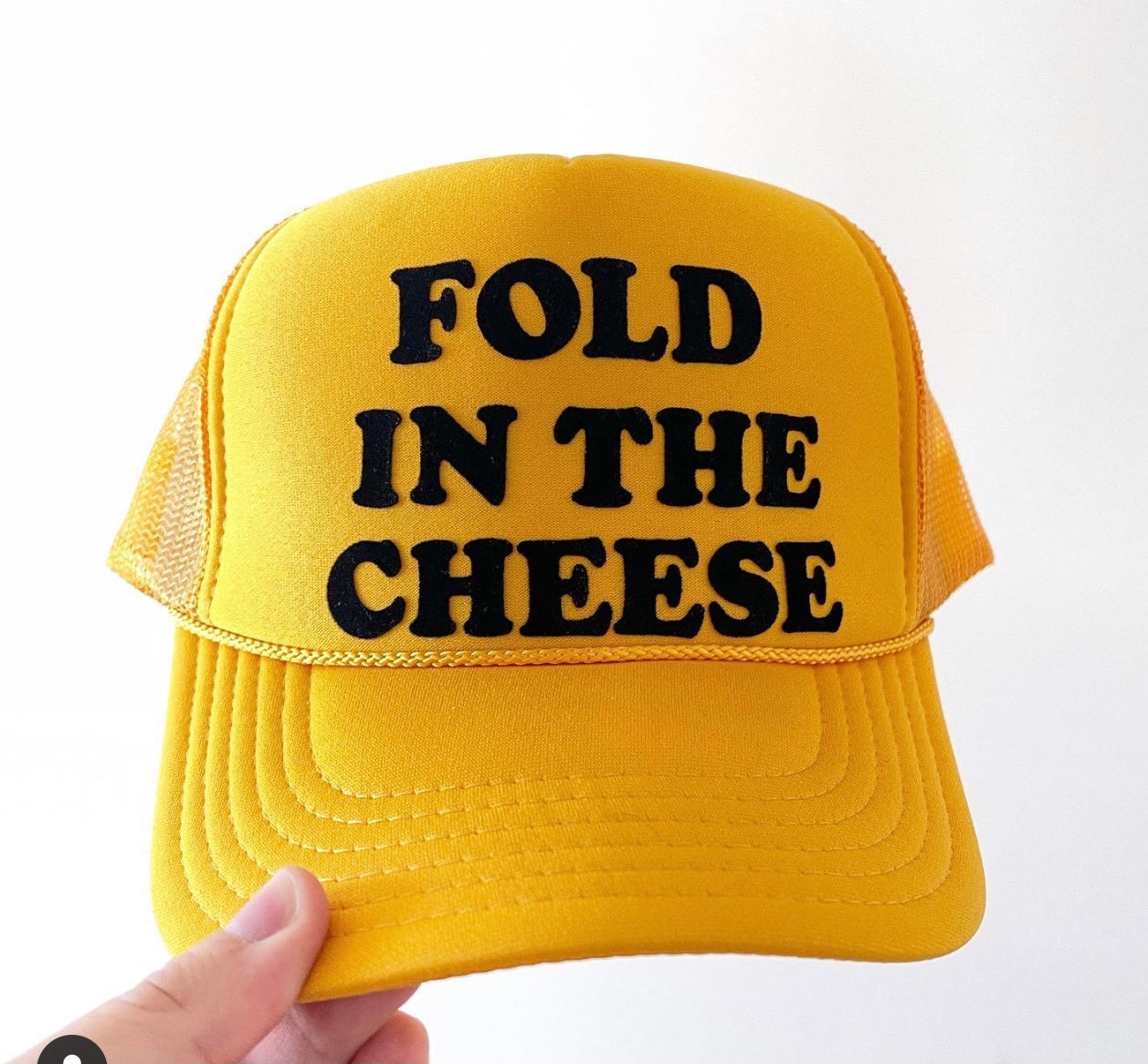 Fold it in! 