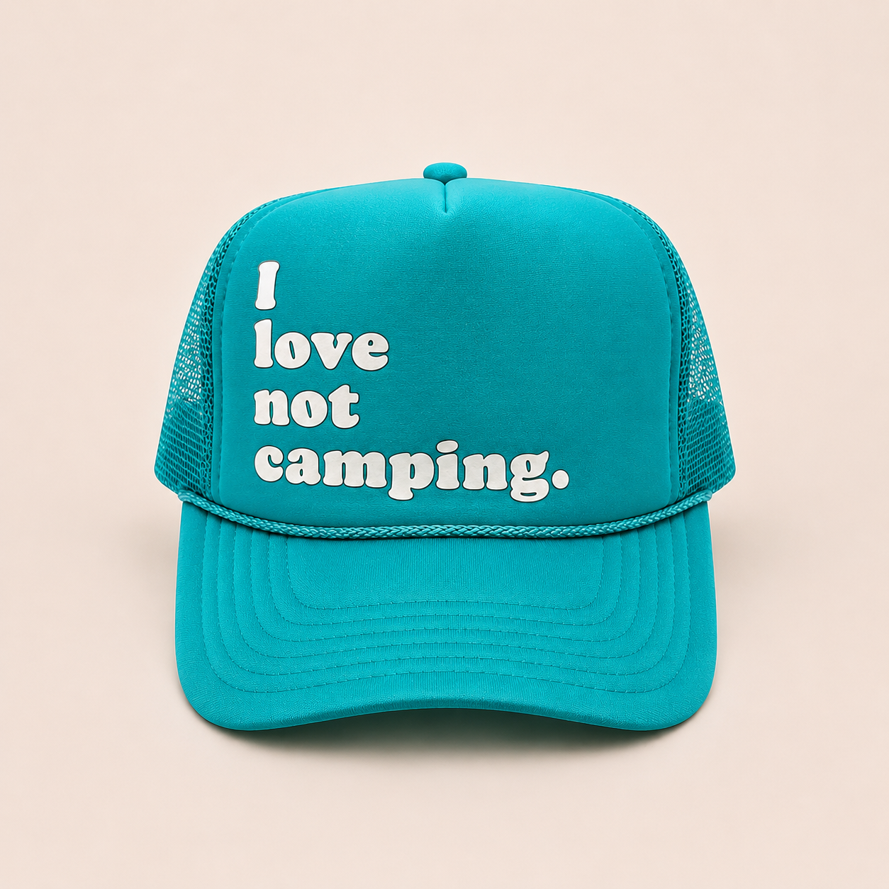 I love not camping.