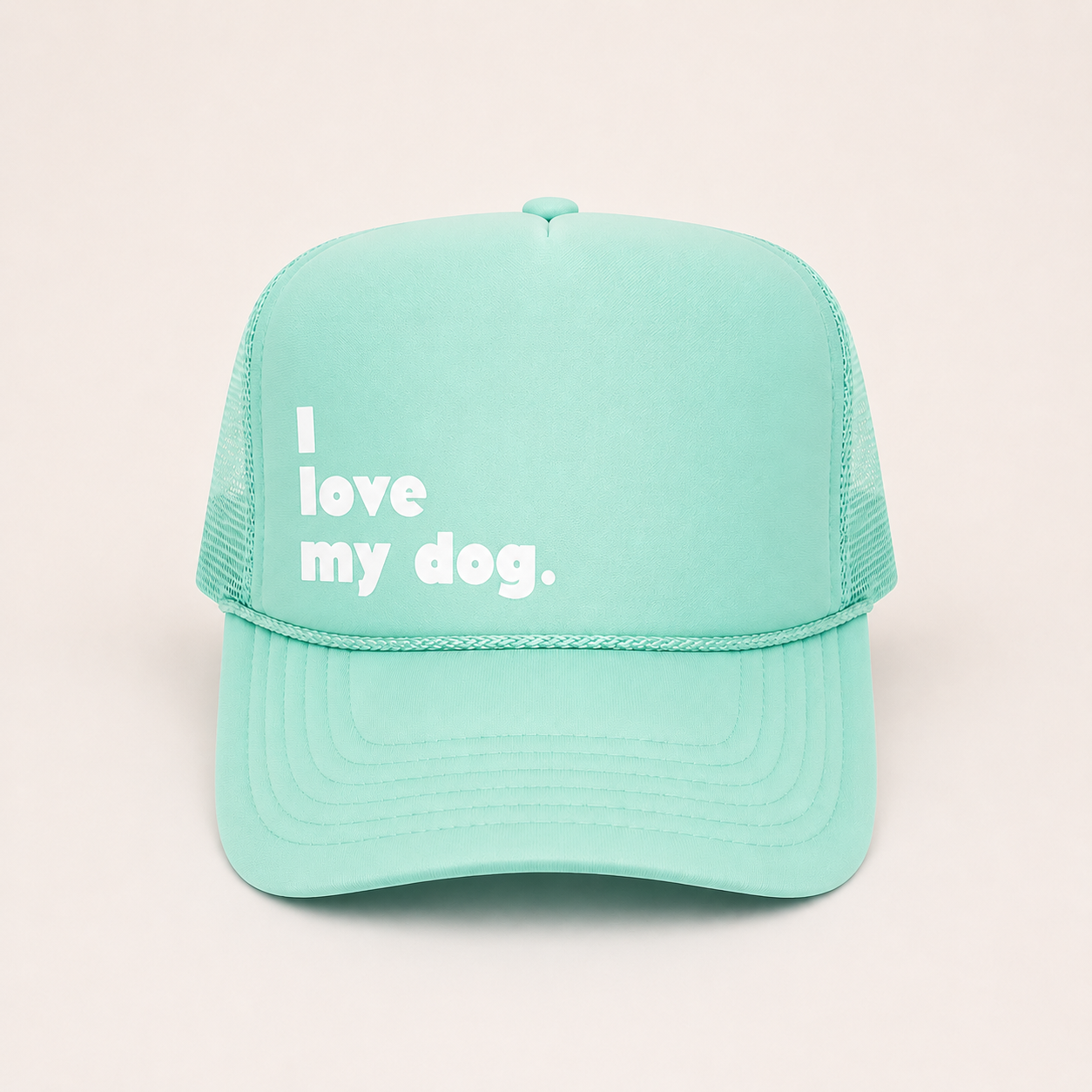 I love my dog.