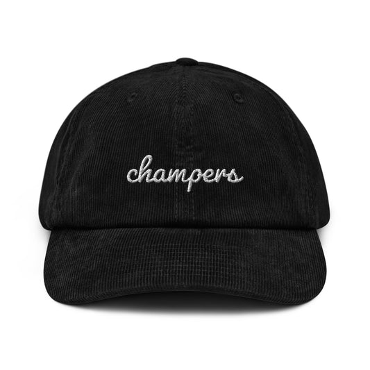 Champers in Corduroy
