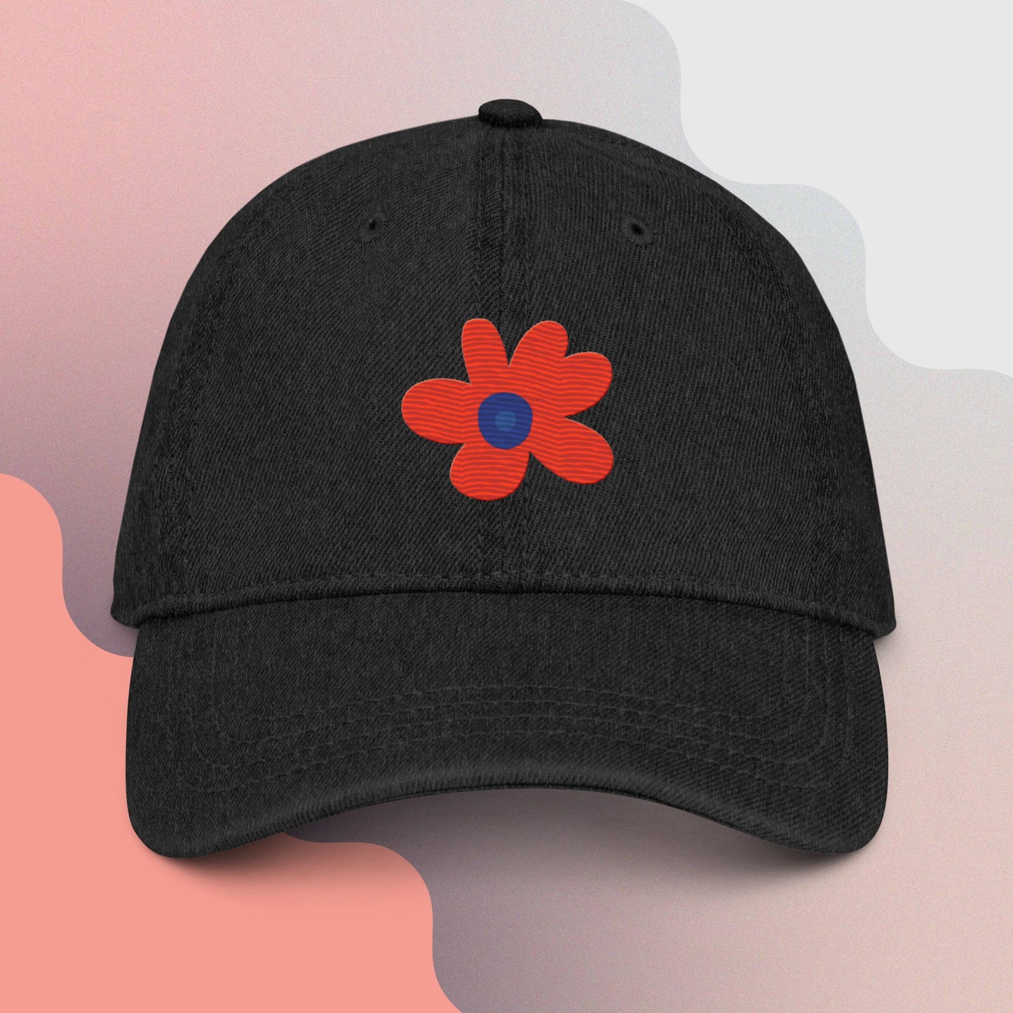 Daisy Denim Dad Hat