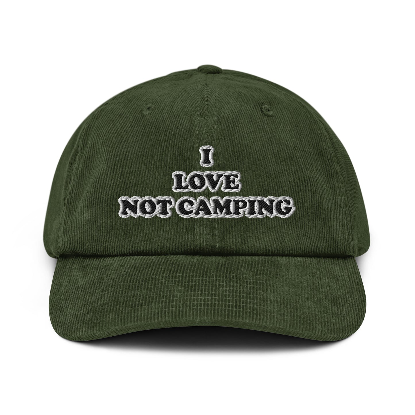 I LOVE NOT CAMPING / Corduroy Edition