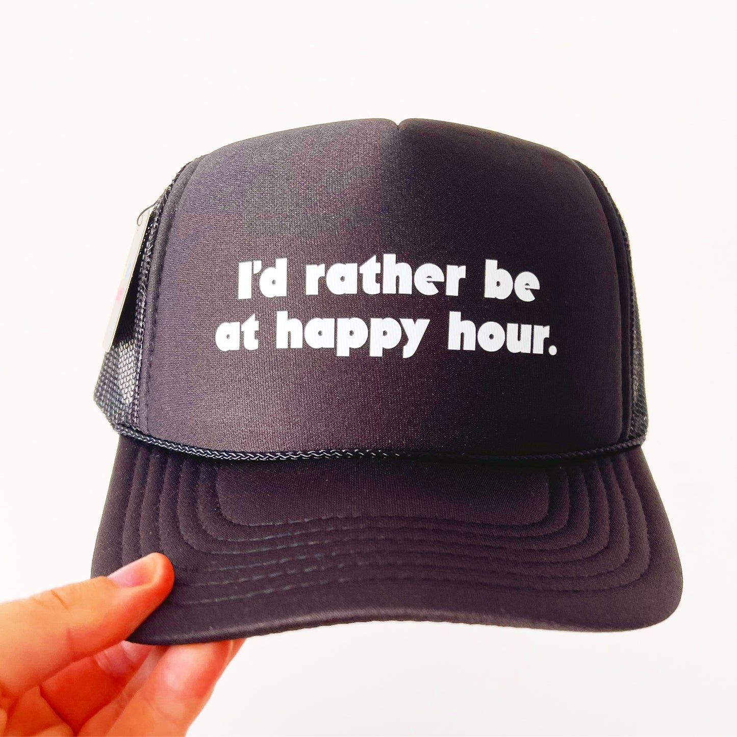 I’d rather be at happy hour.