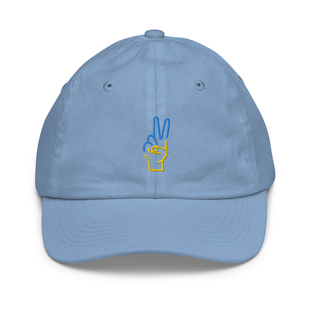 Peace Sign / I stand with Ukraine / Youth Cap