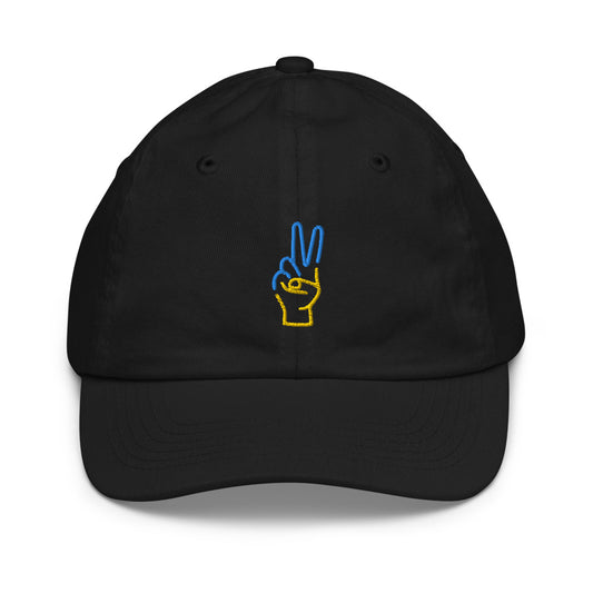 Peace Sign / I stand with Ukraine / Youth Cap