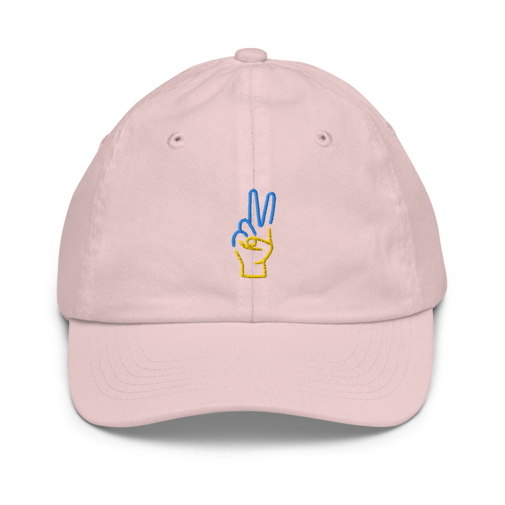 Peace Sign / I stand with Ukraine / Youth Cap