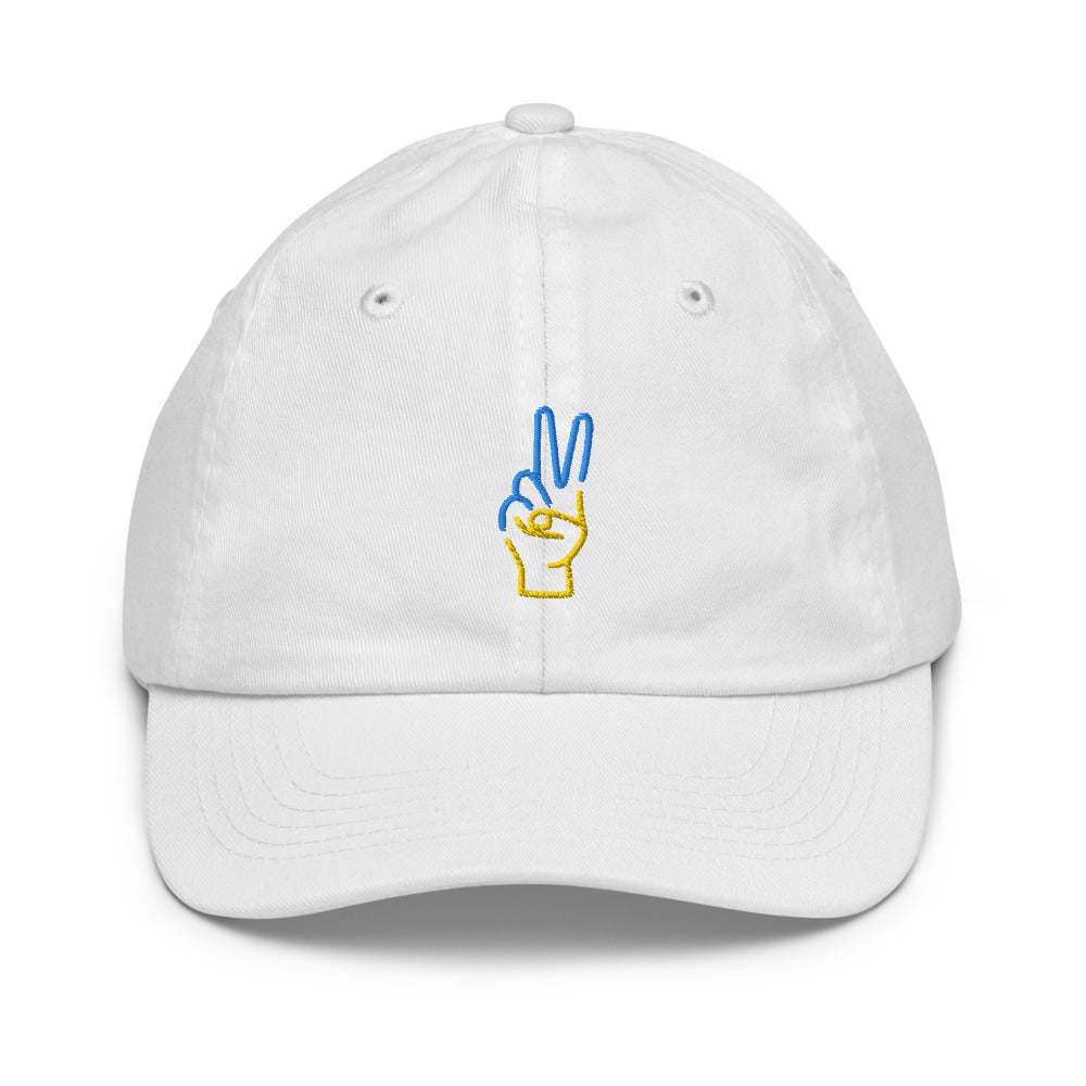 Peace Sign / I stand with Ukraine / Youth Cap